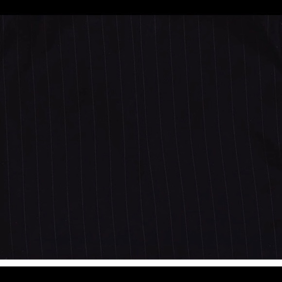 Boys 5 Piece Black Pin-Striped Suit Vest and Tie - Picture 5 of 7